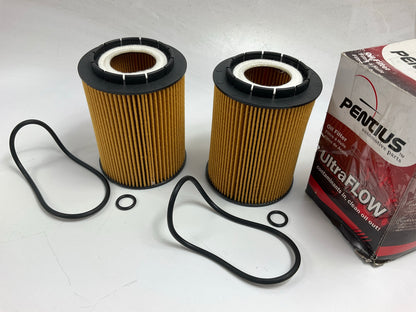 (2) Pentius PCB7732 Engine Oil Filter