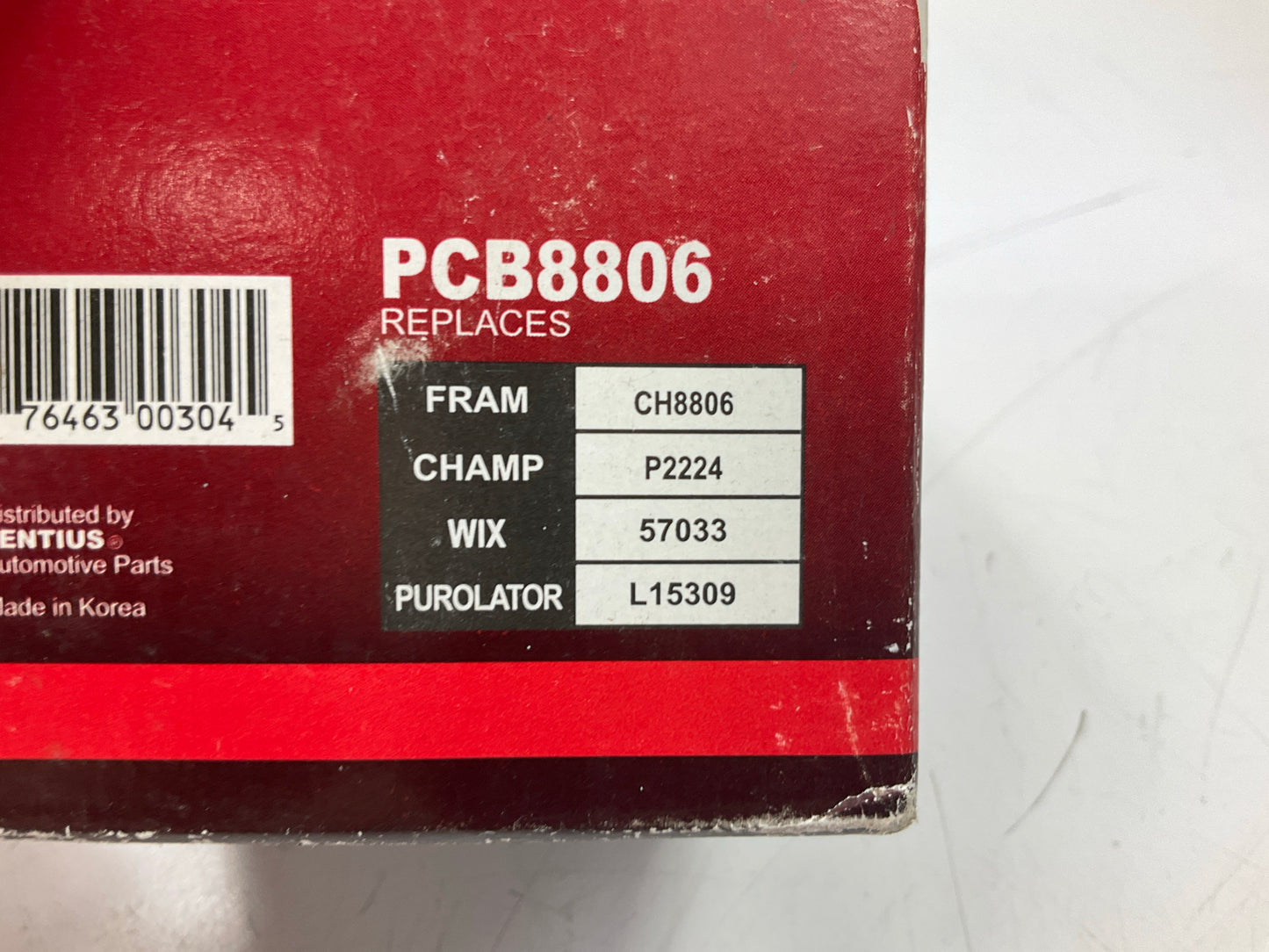 Pentius PCB8806 Engine Oil Filter