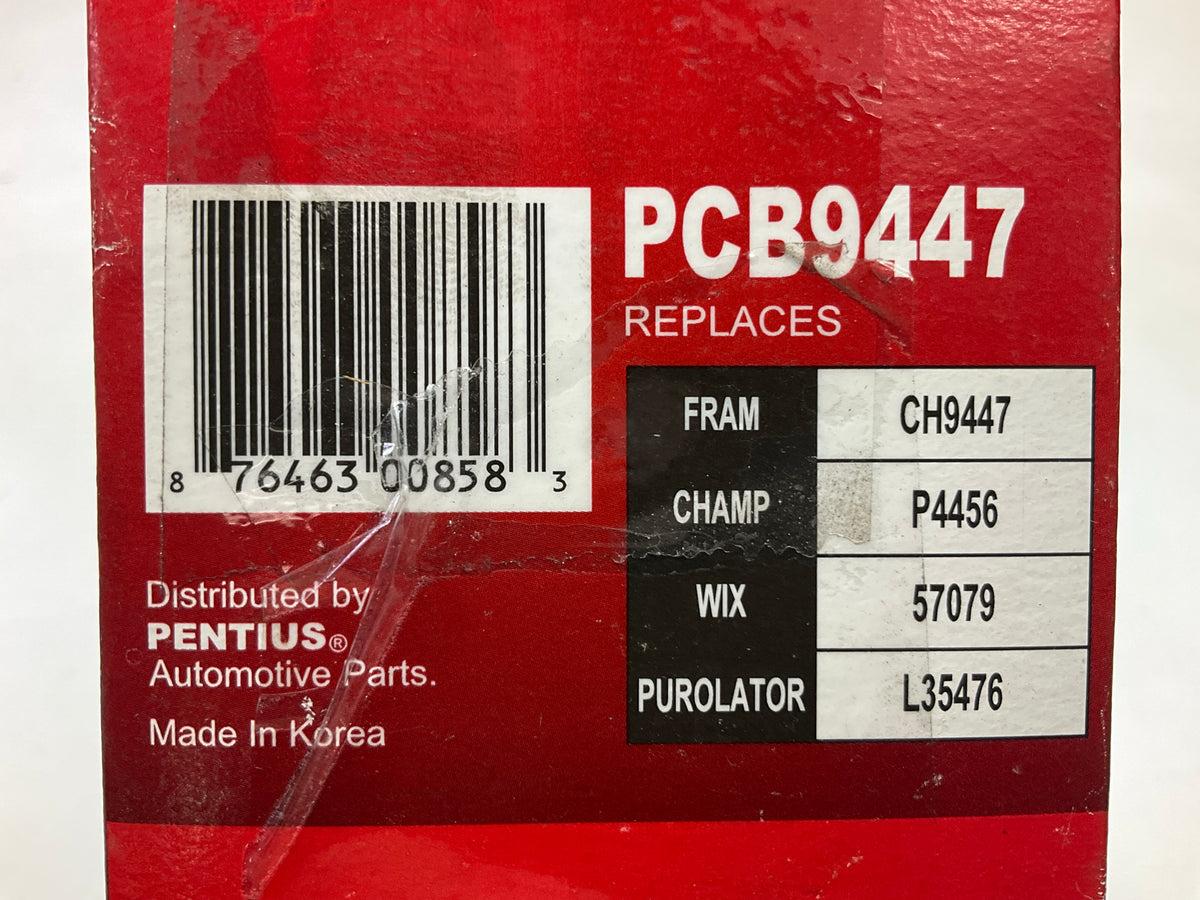 Pentius PCB9447 Oil Filter For 2003-2004 Cadillac CTS