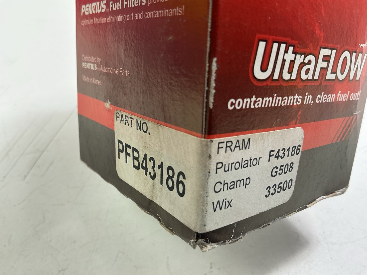 Pentius PFB43186 Fuel Filter