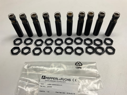 (10) New PEPPERL+FUCHS 264599 Inductive Proximity Sensors NRB4-12GM40-E2-C-V1