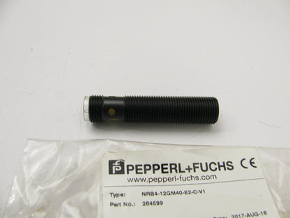 New PEPPERL+FUCHS 264599 Inductive Proximity Sensor NRB4-12GM40-E2-C-V1