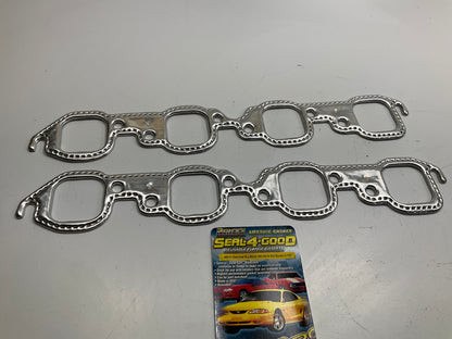 Percys 66013 Exhaust Header Gasket Set - Big Block Chevy BBC 2-1/8'' Square Ports