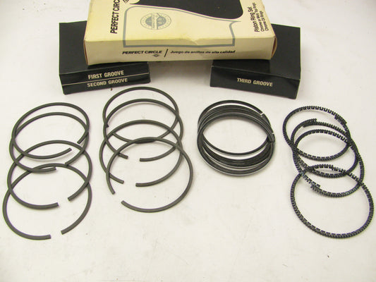 Perfect Circle 210-6212 Engine Piston Ring Set - Standard Size 82-85 Ford 1.6L