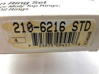 Perfect Circle 210-6216 Engine Piston Rings - Standard