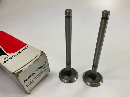 (2) Perfect Circle 211-1705 Engine Exhaust Valve For 1960-1964 Ford 144 170 200