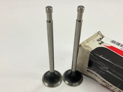 (2) Perfect Circle 211-2315 Engine Exhaust Valves 1973-77 Honda Civic 1.2L 1.5L