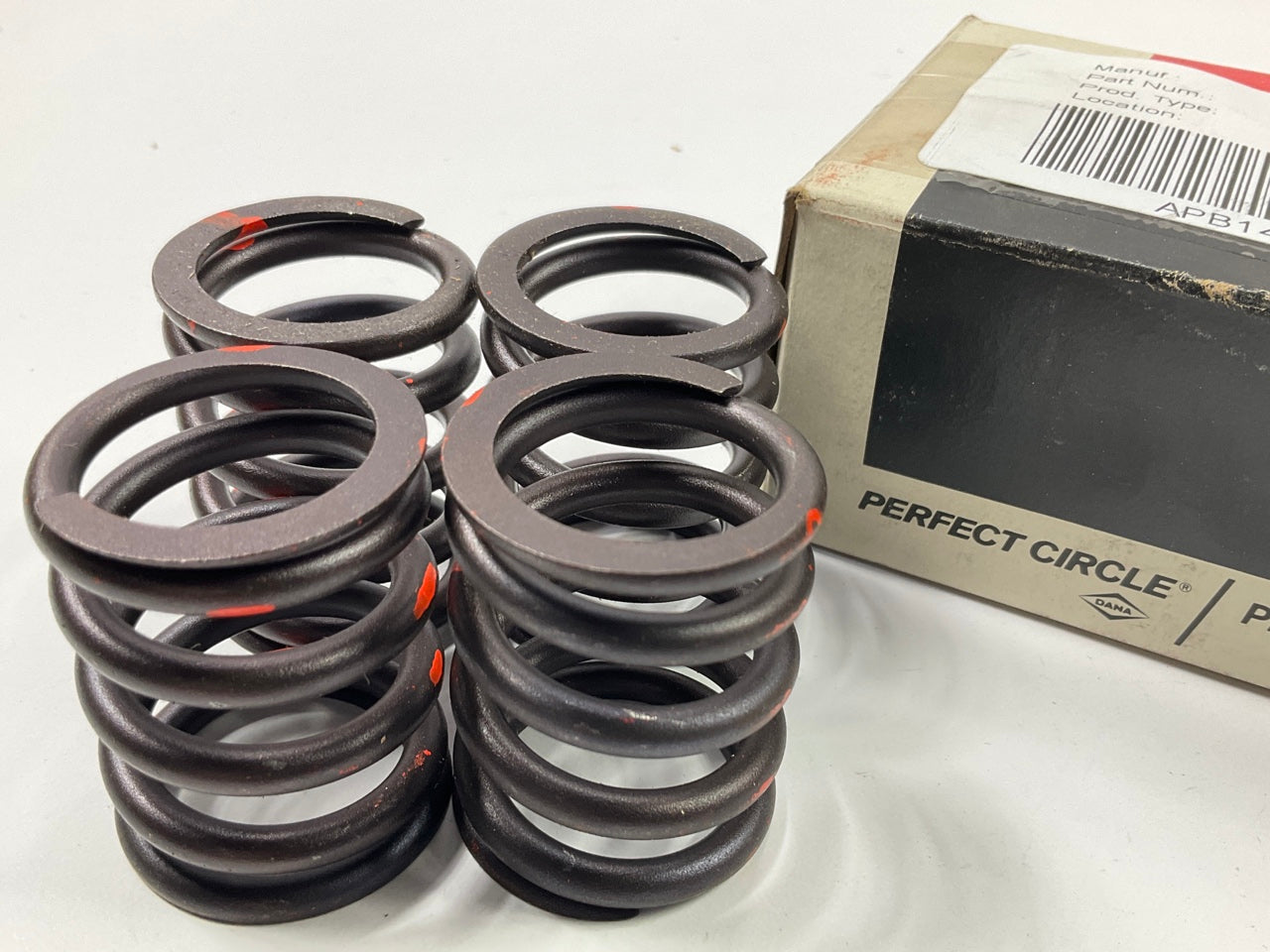 (4) Perfect Circle 212-1323 Exhaust Valve Spring For 1985-1996 Ford 300 4.9L-L6