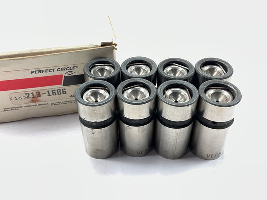 (8) Perfect Circle 213-1686 Valve Lifters For 68-78 Chrysler 361 383 400 413 440