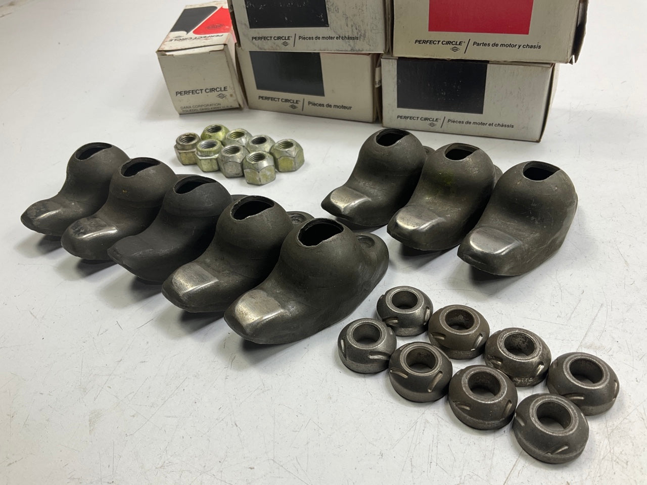 (8) Perfect 214-1040 Rocker Arm 1955-2001 Chevy 265 283 302 305 307 327 350 400