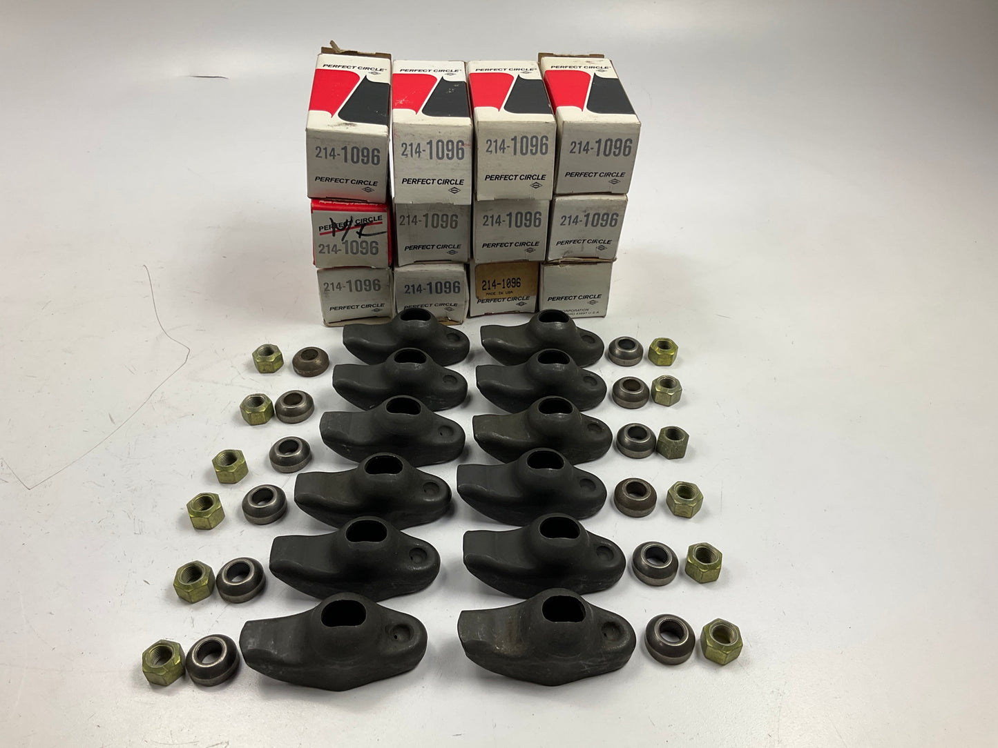 (12) Perfect 214-1096 Rocker Arm Kit For 1980-2014 GM 1.8L 2.0L 2.8L 3.1L 3.4L