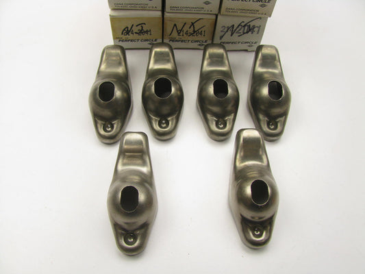 (6) Perfect Circle 214-2041 Engine Rocker Arms