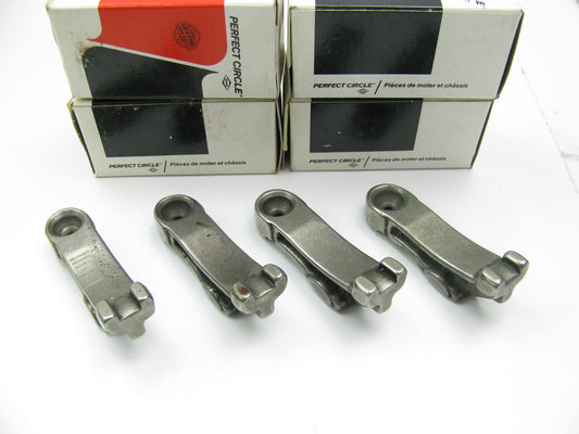 (4) Perfect Circle 214-2086 Engine Rocker Arms 71-74 Ford Mercury 2.0L I4