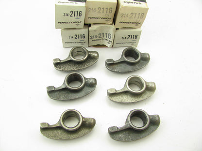(6) Perfect Circle 214-2116 Engine Rocker Arm For 1968-1971 Jeep 225