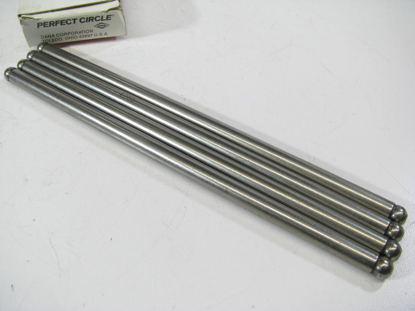 (4) Perfect Circle 215-4285 Engine Chrome Moly Push Rods - 7.746'' OAL
