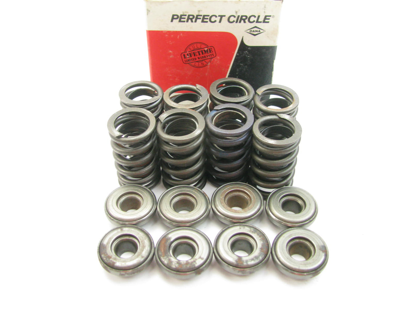 (8)  Perfect Circle 216-3096 Valve Springs W/ Rotocaps Exhaust