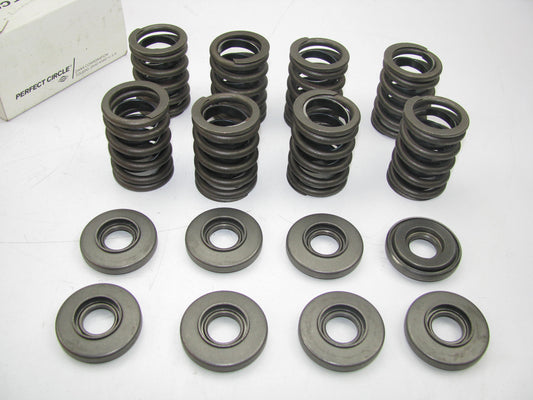 (8) Perfect Circle 216-3138 Exhaust Valve & Rotocap 1970-85 Chevrolet GMC 454-V8