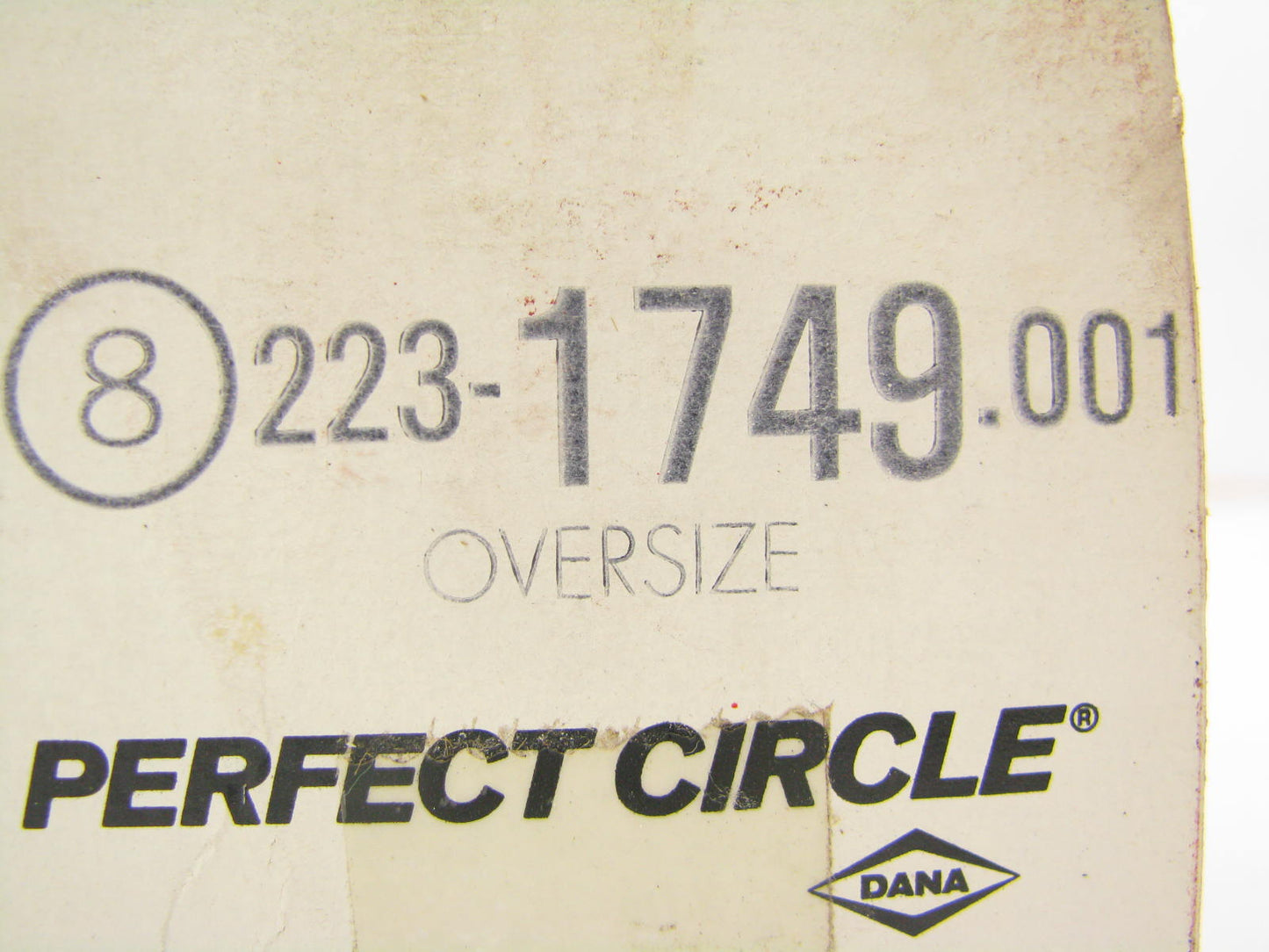 (8) Perfect Circle 223-1749-001 Engine Piston Pin - .001''