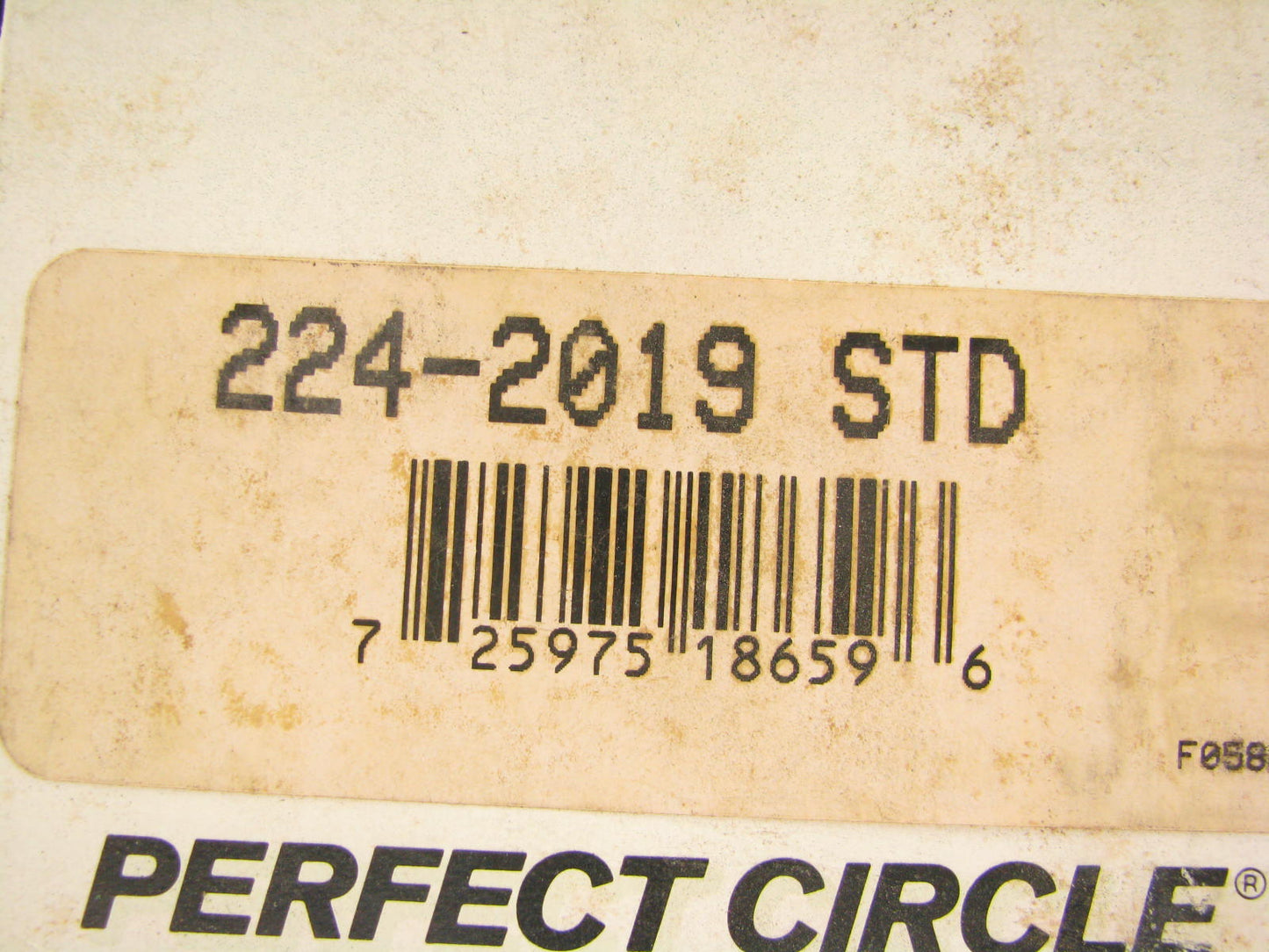 (4) Perfect Circle 224-2019 Engine Pistons - Standard 1975-1979 Toyota 2.2L 20R