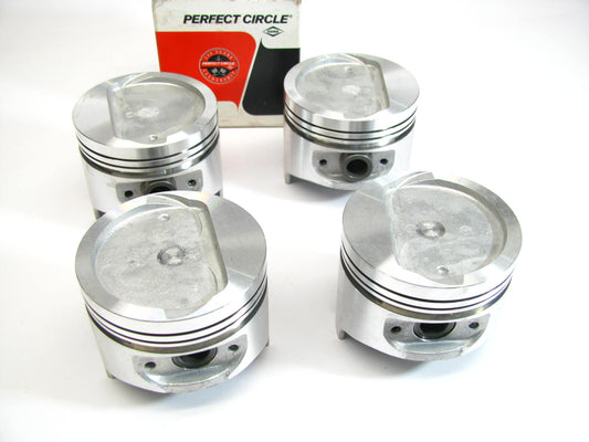 (4) Perfect Circle 224-2310 Engine Piston - Standard 1983-1986 Toyota 2SELC 2.0L