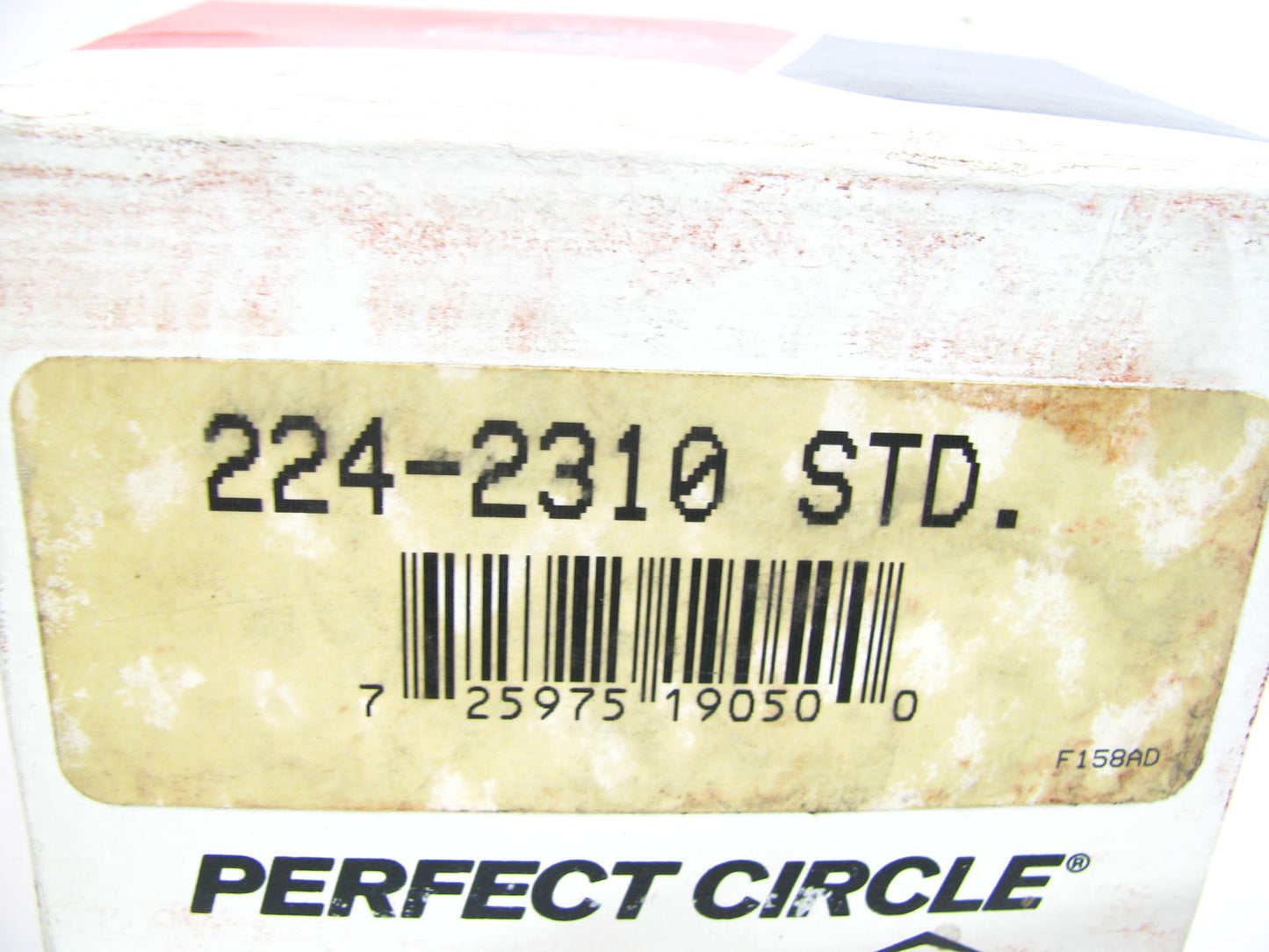 (4) Perfect Circle 224-2310 Engine Piston - Standard 1983-1986 Toyota 2SELC 2.0L