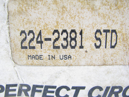 Perfect Circle 224-2381 Engine Piston STD Size - 1983-1986 Isuzu Impulse 1.9L