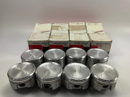 (8) Perfect Circle 224-2517 Engine Piston - Standard 1971-90 Chevrolet 350 5.7L