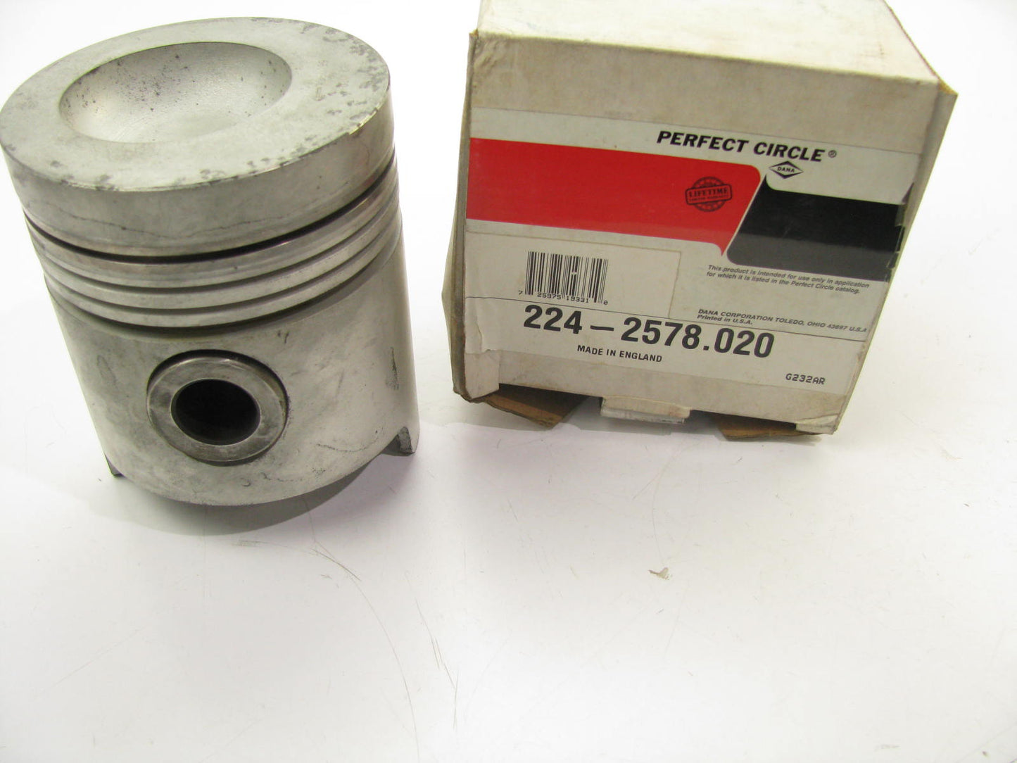 Perfect Circle 224-2578-020 Piston .020'' For Ford Tractor 158, 175, 233 Diesel