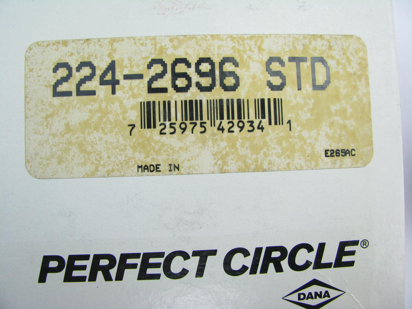 Perfect Circle 224-2696 Engine Piston - Standard 1986-1988 Chevrolet 5.7L 350