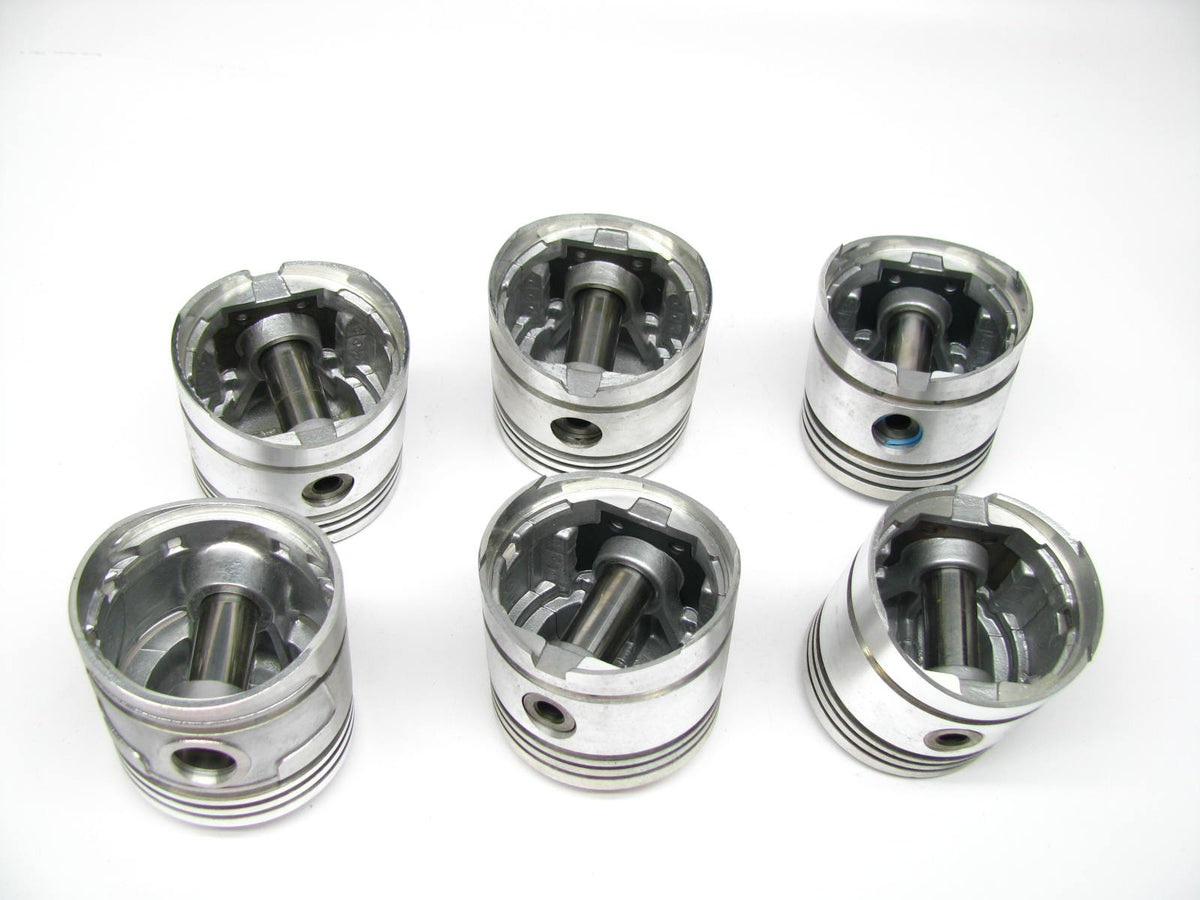 (6) Perfect Circle 224-2742 Engine Piston Standard 1946-1953 Ford 226 Flathead