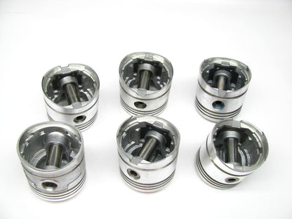 (6) Perfect Circle 224-2742 Engine Piston Standard 1946-1953 Ford 226 Flathead