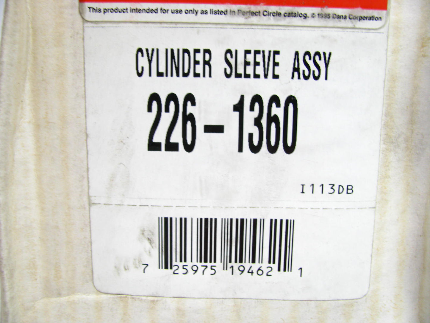 Perfect Circle 226-1360 Engine Cylinder & Piston Kit - Allis Chalmers G226 W226