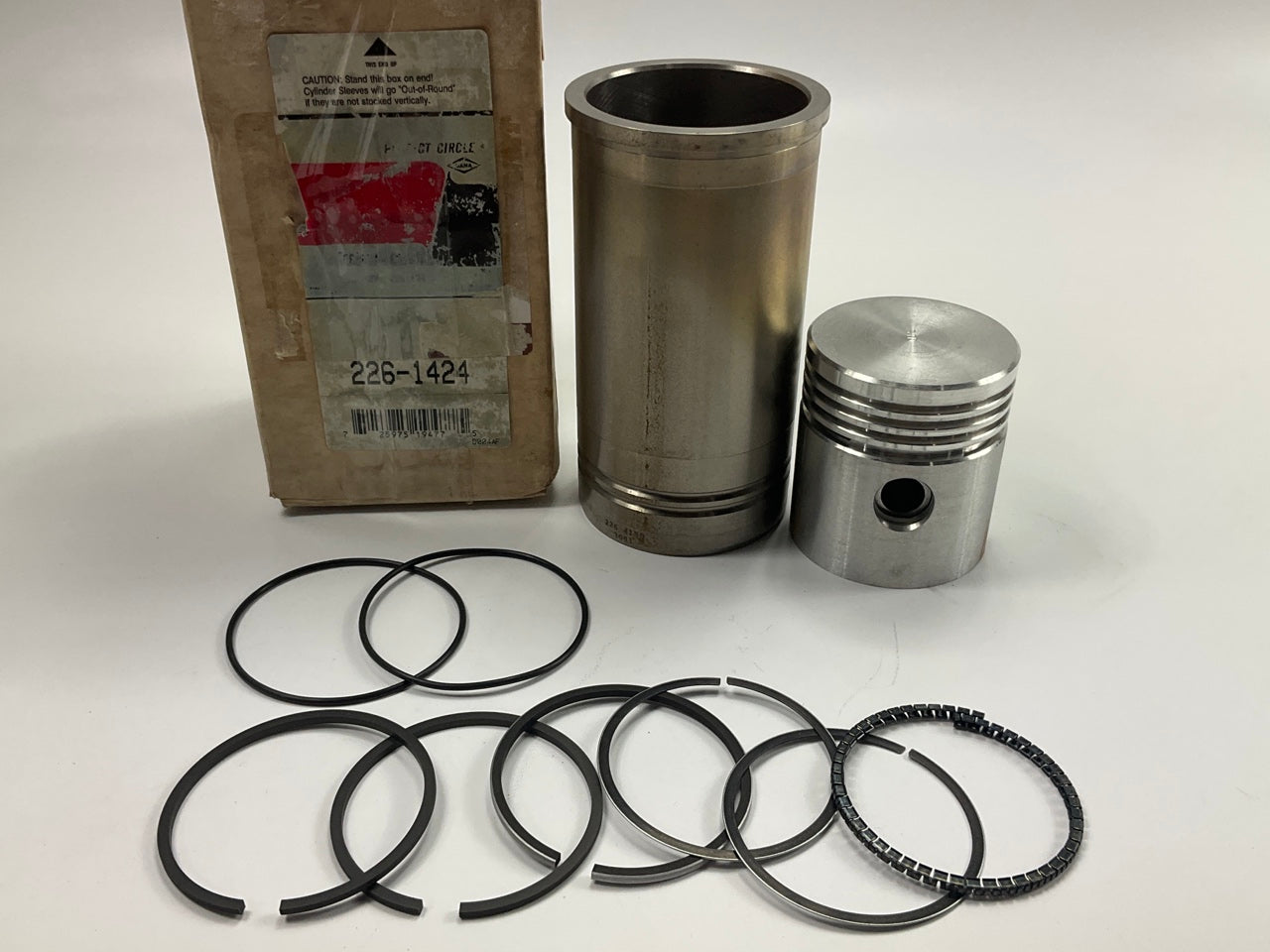 Perfect Circle 226-1424 Cylinder Sleeve, Piston & Ring Kit For Continental Z120