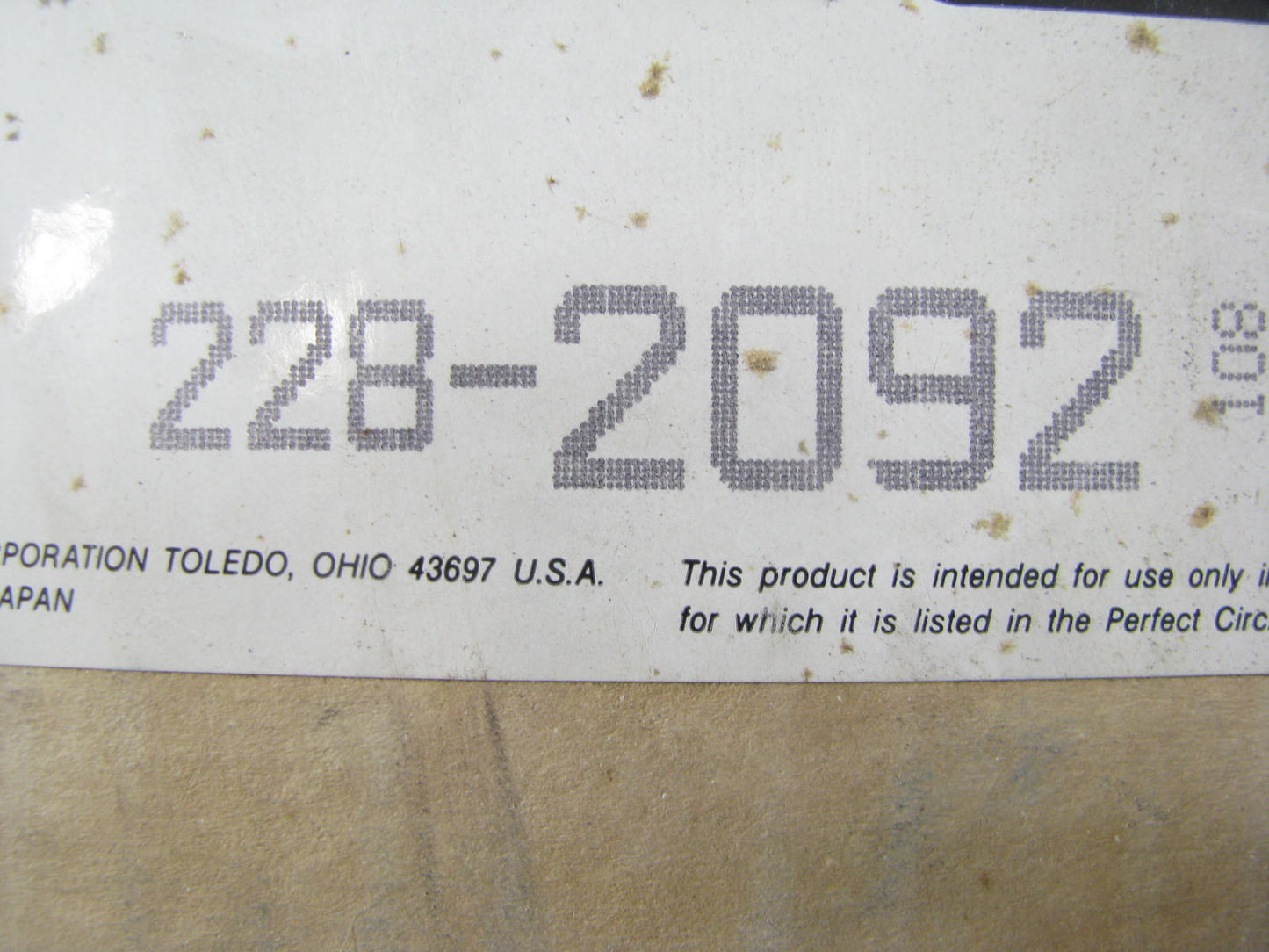 Perfect Circle 228-2092 Engine Water Pump 1990-1995 Honda 1.5L-L4
