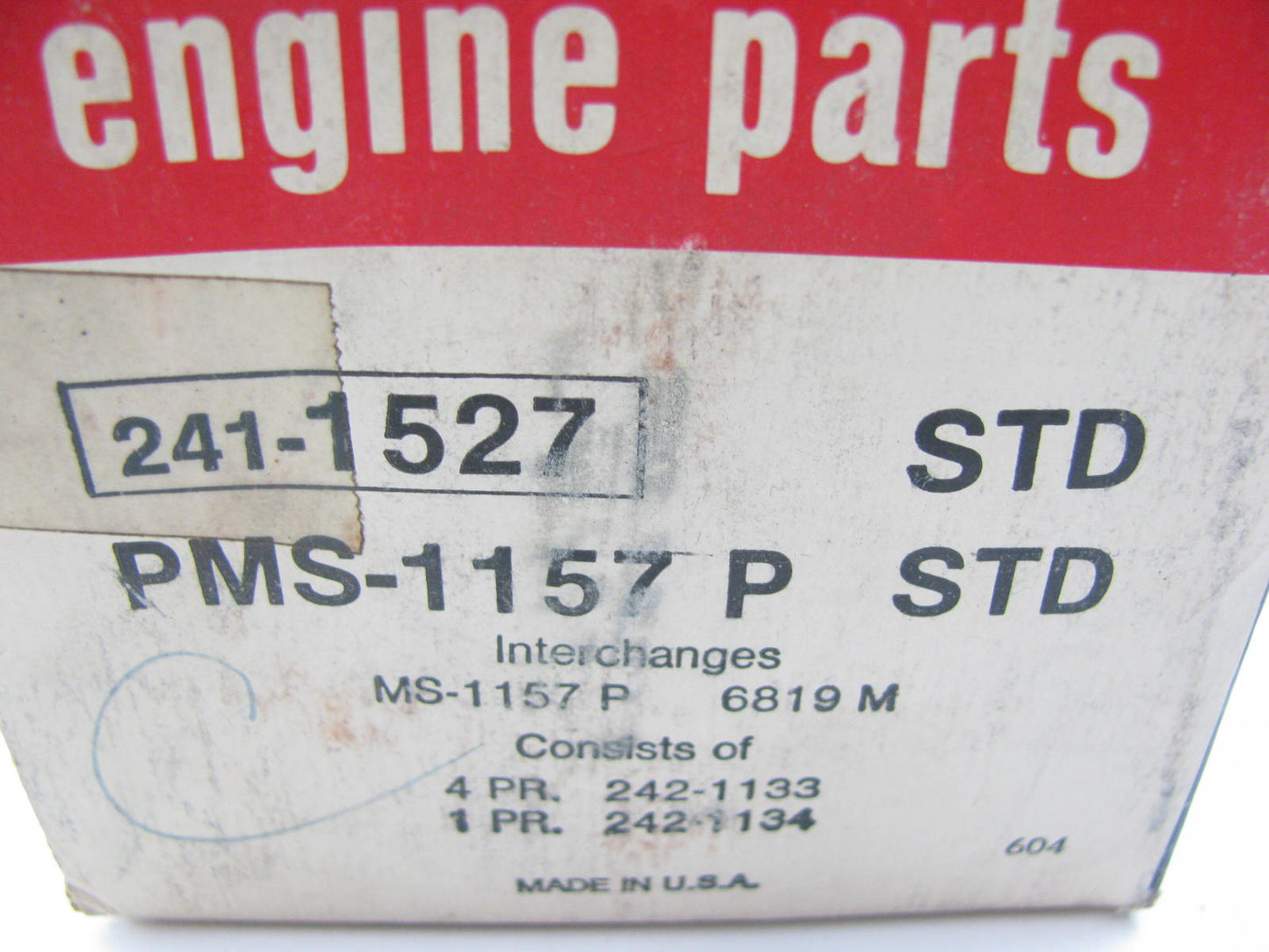 Perfect Circle 241-1527 Main Bearings Standard For John Deere 254 270-L4 Diesel