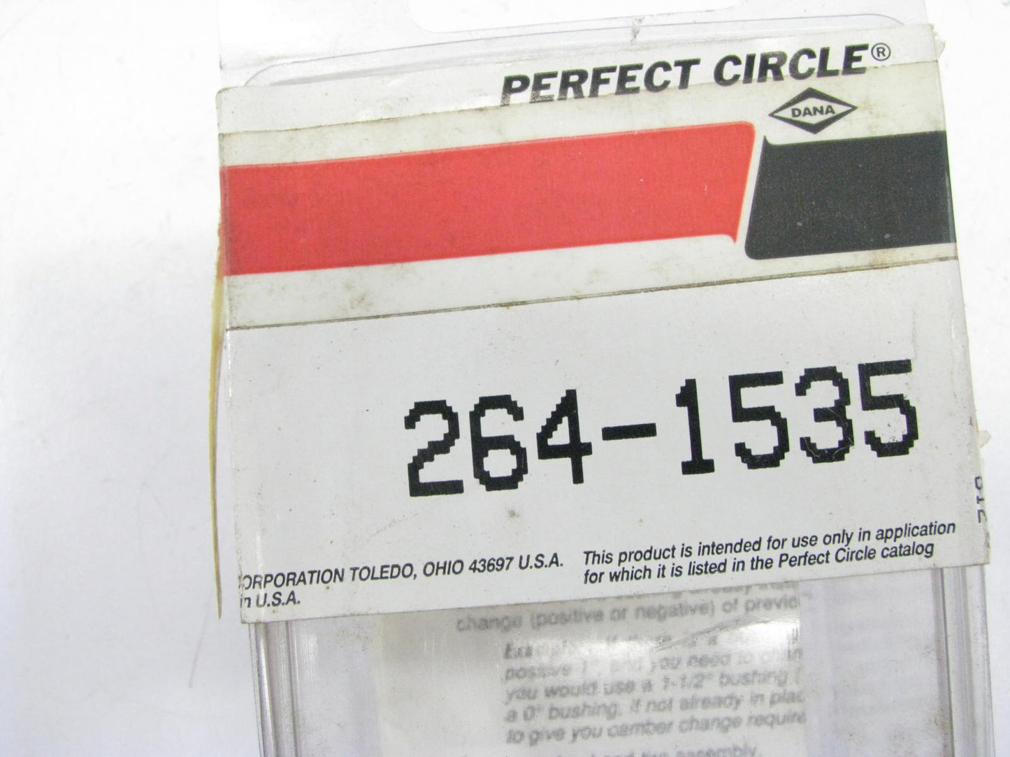 Perfect Circle 264-1535 Caster Camber Bushing 2°