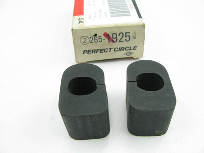 (2) Perfect Circle 265-1925 Suspension Stabilizer Sway Bar Bushing - Front