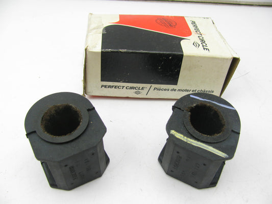 (2) Perfect Circle 265-1995 Suspension Stabilizer Sway Bar Bushing - Front