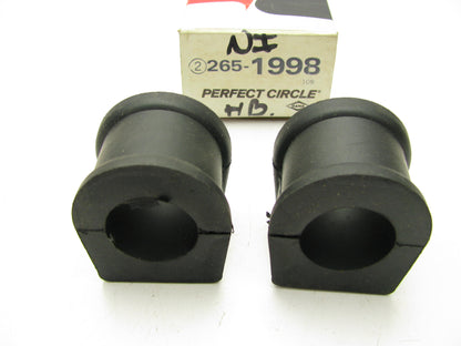 (2) Perfect Circle 265-1998 Suspension Stabilizer Bar Bushing - Front