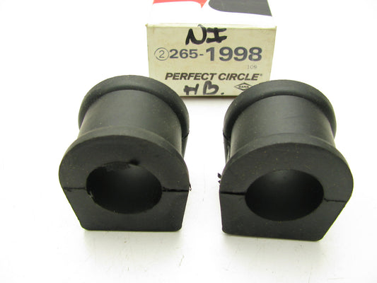 (2) Perfect Circle 265-1998 Suspension Stabilizer Bar Bushing - Front