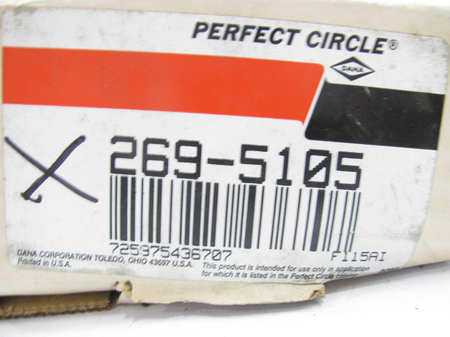 Perfect Circle 269-5105 Steering Tie Rod End - Front Inner
