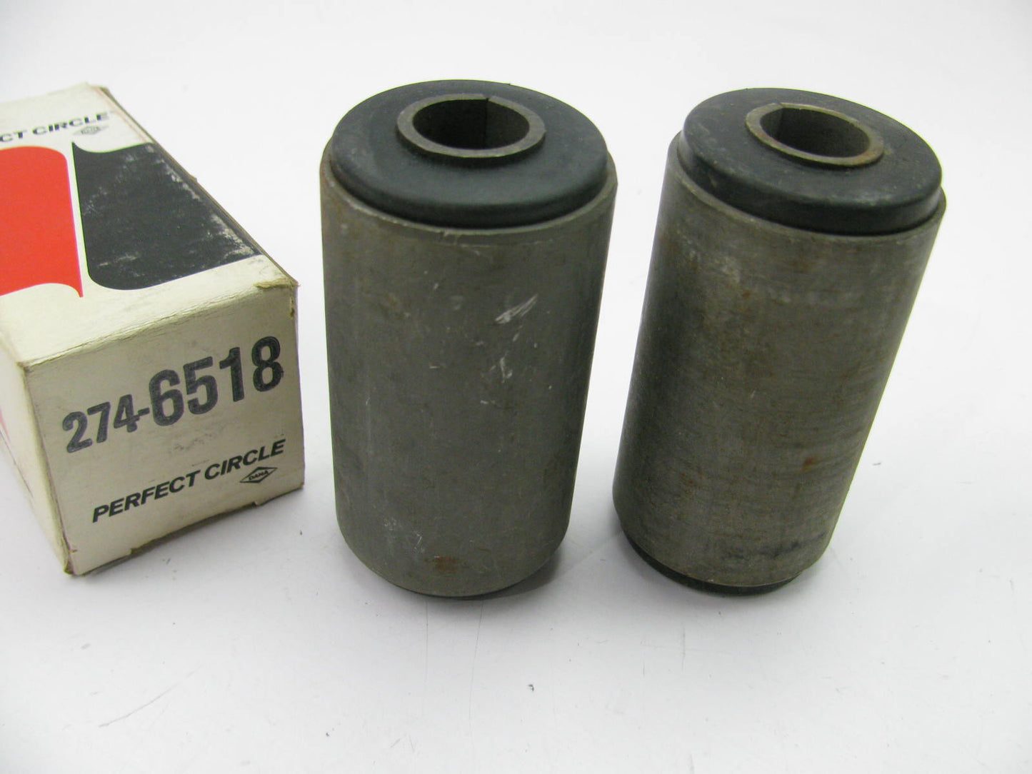 (2) Perfect Circle 274-6518 Leaf Spring Bushing - Front / Rear Forward