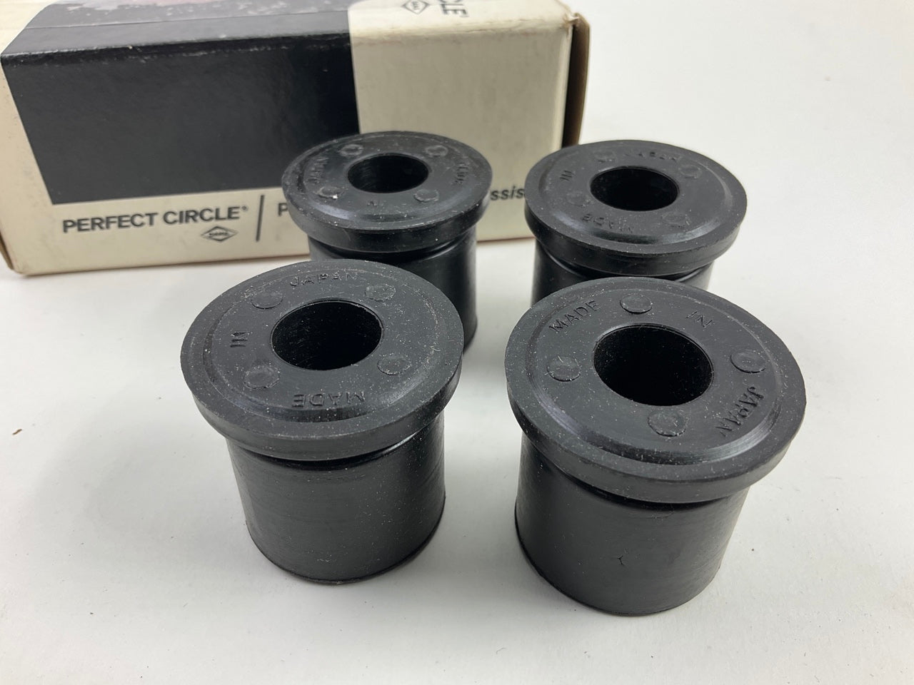 (4) Perfect Circle 274-6557 Rear Leaf Spring Bushing For 1979-1983 Datsun 720