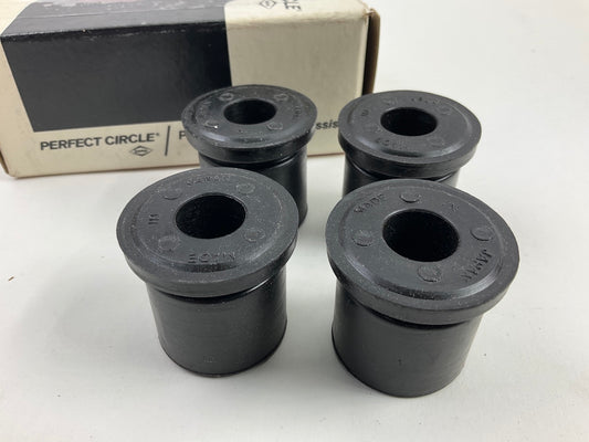 (4) Perfect Circle 274-6557 Rear Leaf Spring Bushing For 1979-1983 Datsun 720