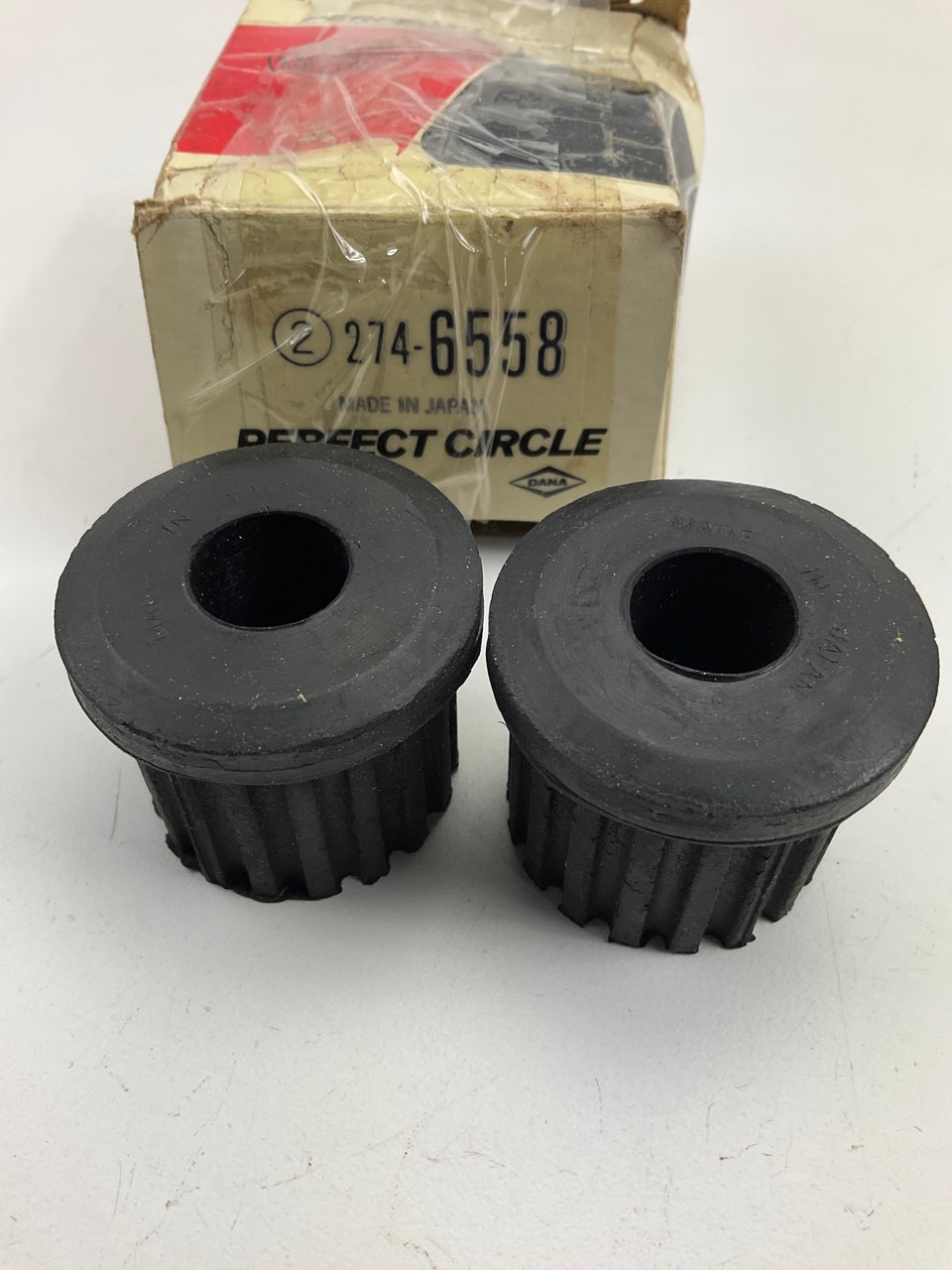 (2) Perfect Circle 274-6558 Rear Leaf Spring Front Bushing For 79-85 Datsun 720