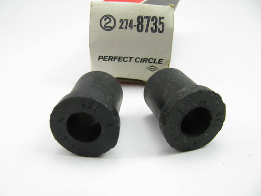 (2) Perfect Circle 274-8735 Rear Leaf Spring Bushings