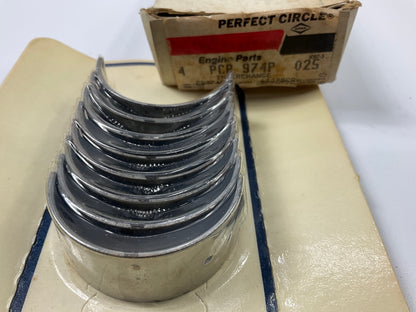 Perfect Circle 4-CB974P-25MM Connecting Rod Bearings .25mm 1970-85 Toyota T, 2T