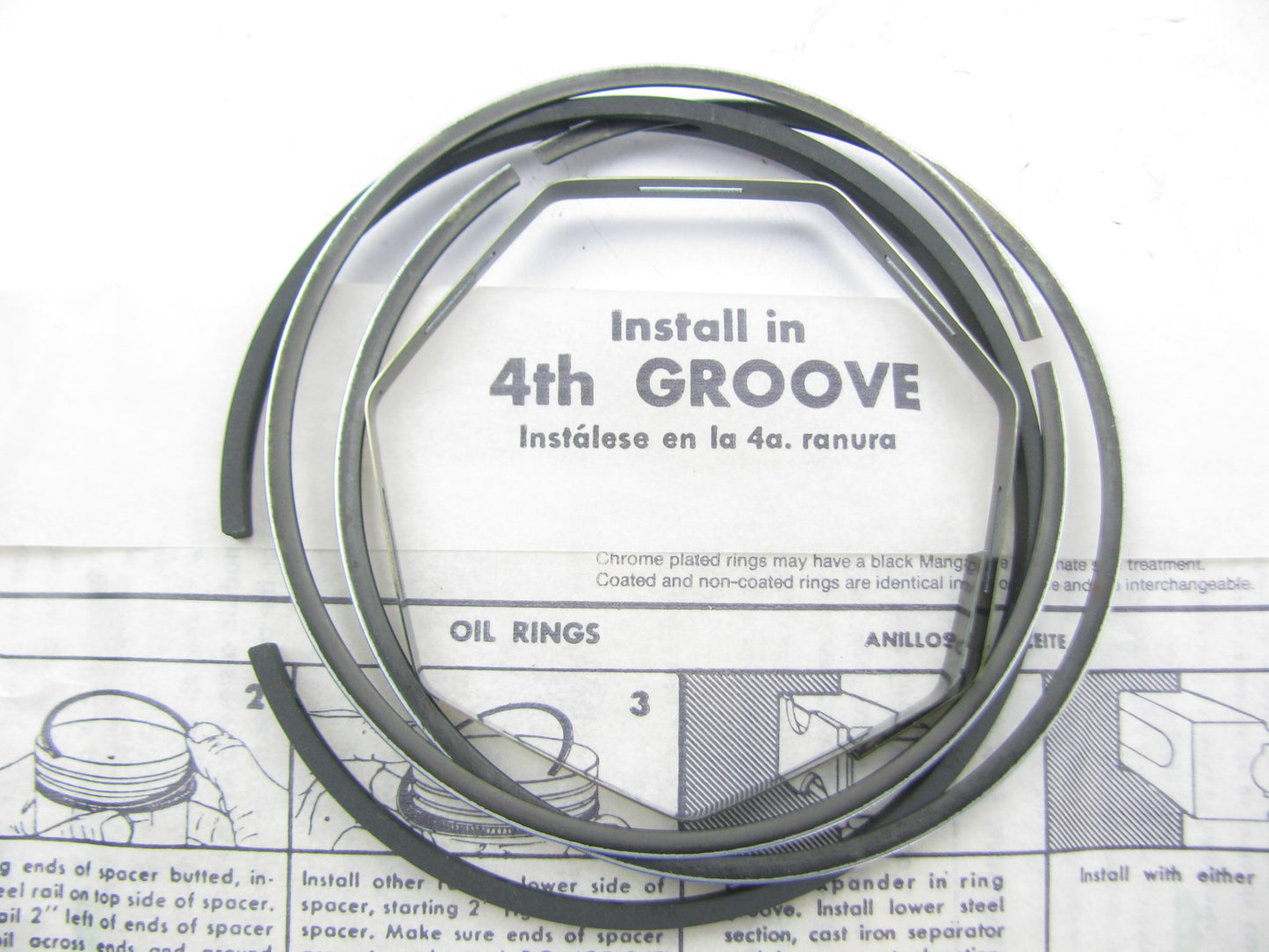 Perfect Circle 40593 Piston Rings - STANDARD For Perkins 2.5L 152.7 203.6 305