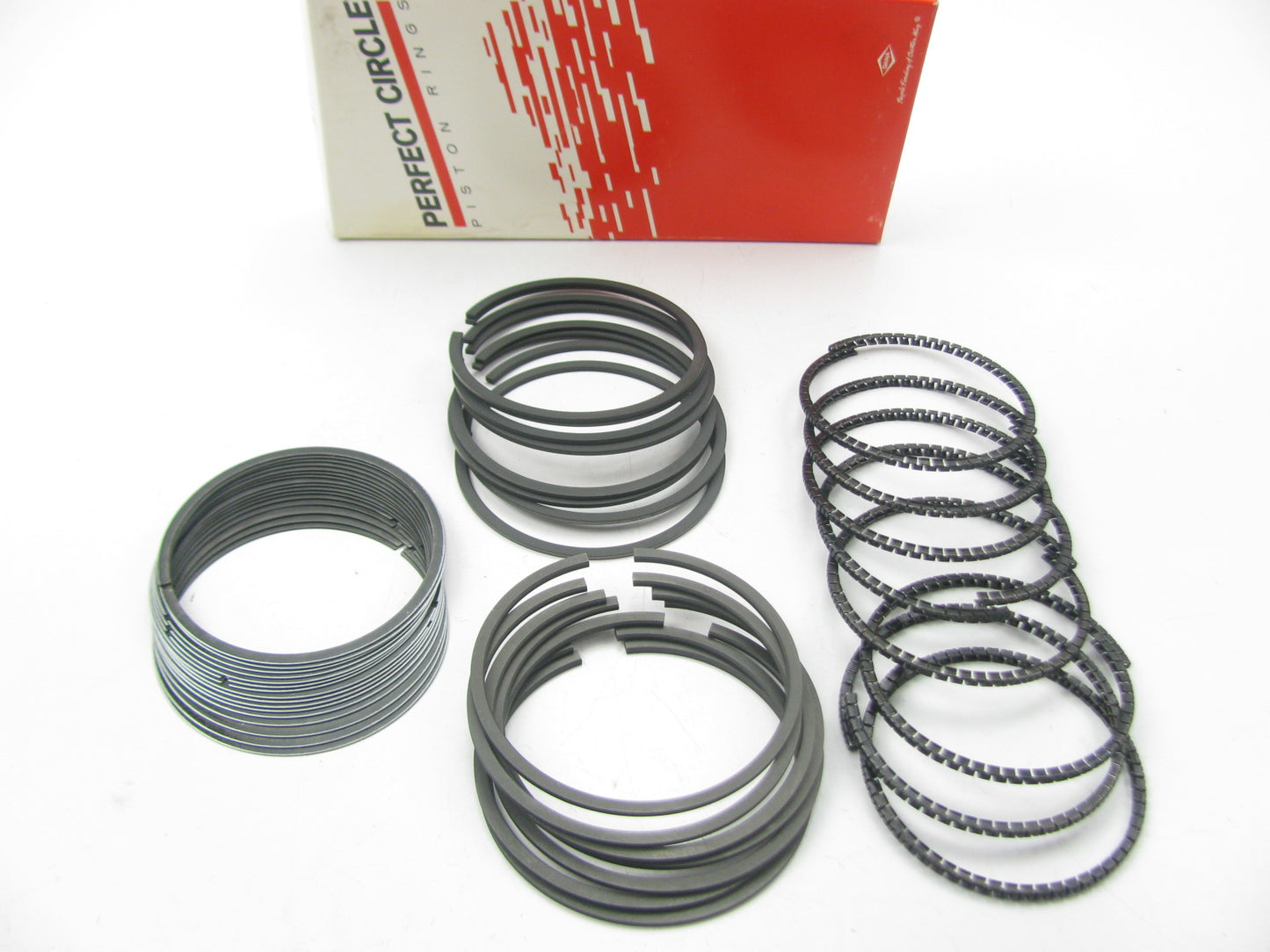 Perfect Circle 40620-010 Piston Rings .010'' File Fit - 1975-77 Ford F-500 330 V8