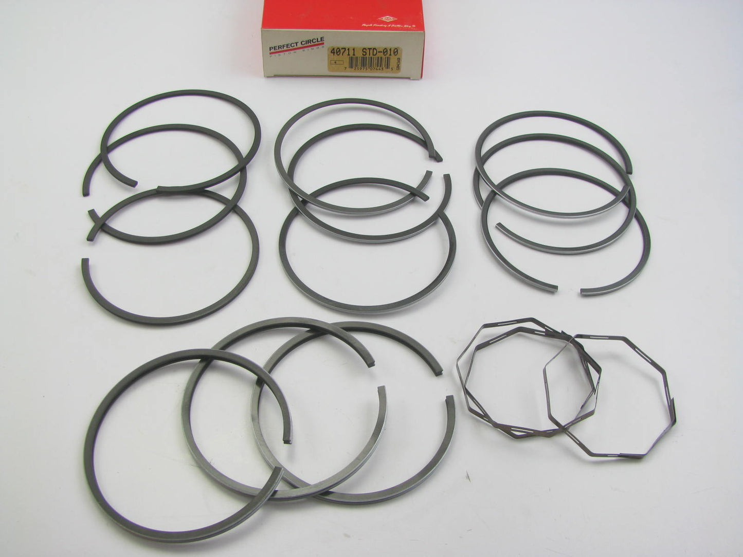 Perfect 40711-STD-010 File Fit Piston Rings STD-.010'' - Ford Tractor 201 Diesel